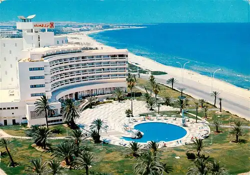 AK / Ansichtskarte 73915616 Sousse_Tunesie Hotel El Hana Fliegeraufnahme