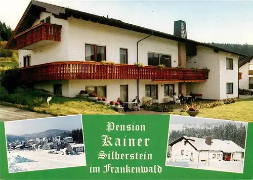 AK / Ansichtskarte 73915619 Geroldsgruen Gaestehaus Kainer Silberstein Panorama