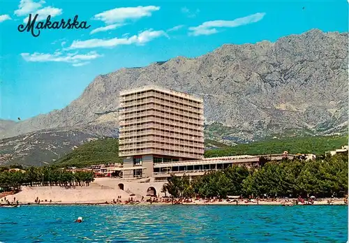 AK / Ansichtskarte 73915622 Makarska_Croatia Strand Hotel