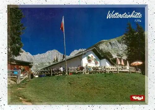 AK / Ansichtskarte  Leutasch_Tirol_AT Wettersteinhuette