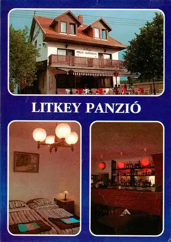 AK / Ansichtskarte  Balatonfoeldvar_HU Litkey Panzio