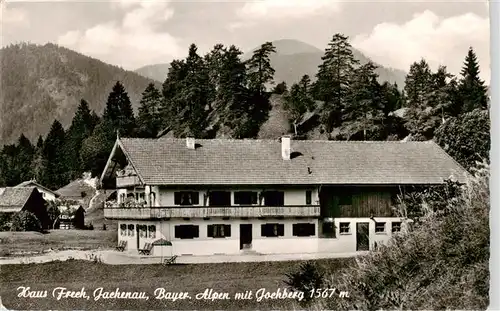 AK / Ansichtskarte  Jachenau Haus Frech mit Jochberg