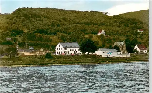 AK / Ansichtskarte 73915714 Stolzenfels_Schloss_Koblenz_Rhein Hotel Restaurant Zur Kripp