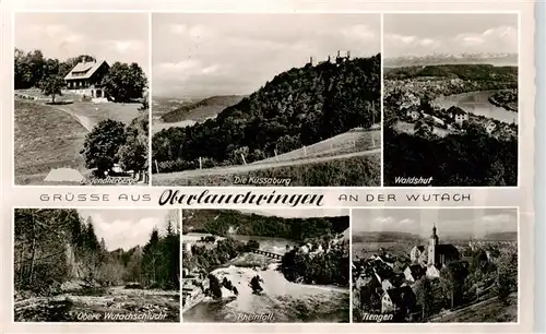 AK / Ansichtskarte 73915737 Oberlauchringen Jugendherberge Die Kuessaburg Waldshut Obere Wutachschlucht Rheinfall Tiengen