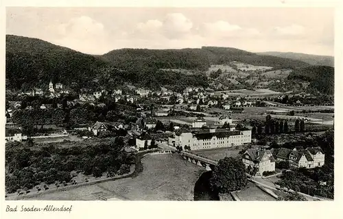 AK / Ansichtskarte  Bad_Sooden-Allendorf Fliegeraufnahme