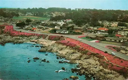 AK / Ansichtskarte  Pacific_Grove_California_USA An aerial of Pacific Grove and its Magic Carpet