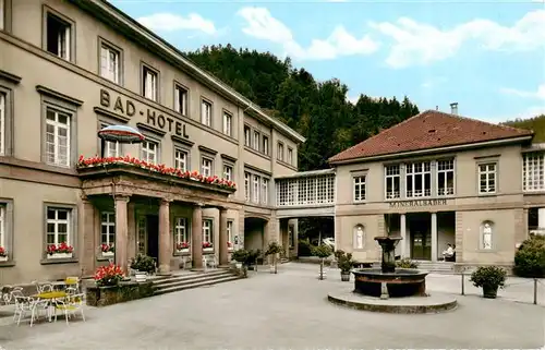 AK / Ansichtskarte 73915761 Bad_Teinach-Zavelstein Bad Hotel