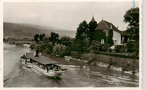 AK / Ansichtskarte  Thielle_NE Le Canal