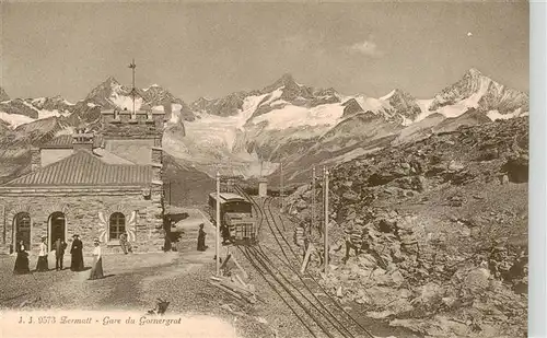 AK / Ansichtskarte  Zermatt_VS Gare du Gornergrad