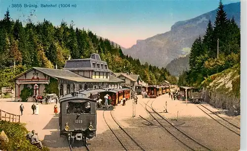 AK / Ansichtskarte  Bruenig__OW Bahnhof