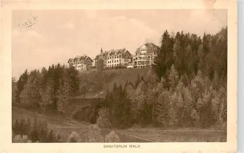 AK / Ansichtskarte  Wald__ZH Sanatorium Wald