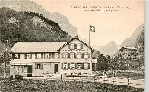AK / Ansichtskarte  Wasserauen_Wasserau_IR Gasthaus Alpenrose