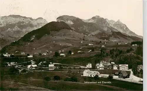 AK / Ansichtskarte  Weissbad_IR mit Ebenalp