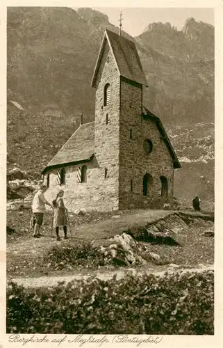 AK / Ansichtskarte  Meglisalp_1520m_Altmann_AR Kirche
