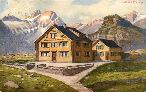 AK / Ansichtskarte  Appenzell_IR Gasthaus Ebenalp Panorama