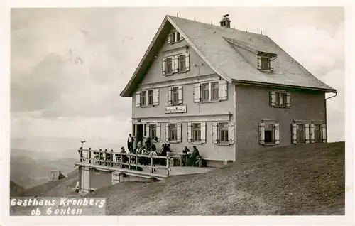 AK / Ansichtskarte  Gonten_IR Gasthaus Kronberg