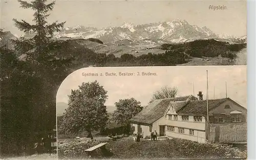 AK / Ansichtskarte  Alpstein_GR Gasthaus zum Buche