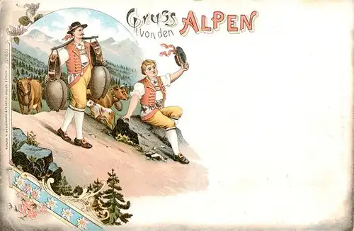AK / Ansichtskarte  Appenzell_IR Alp Fahrt