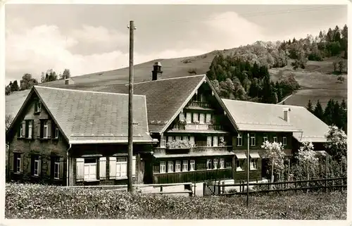AK / Ansichtskarte  Hemberg_SG Gasthaus zur Alpenrose Mistelegg Ferienkolonie