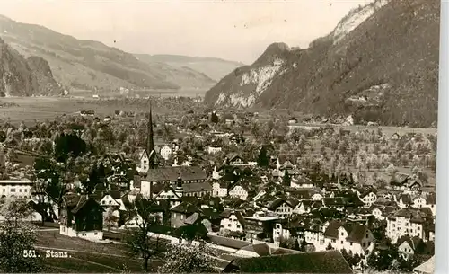 AK / Ansichtskarte  Stans_NW Panorama