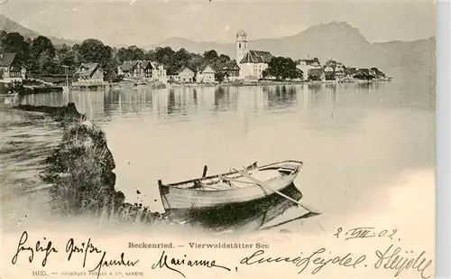 AK / Ansichtskarte  Beckenried_Vierwaldstaettersee_NW Panorama