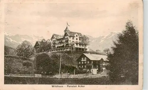 AK / Ansichtskarte  Wildhaus__SG Pension Acker