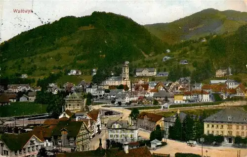 AK / Ansichtskarte  Wattwil_SG Panorama 