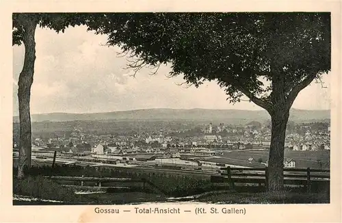 AK / Ansichtskarte  Gossau_SG Panorama