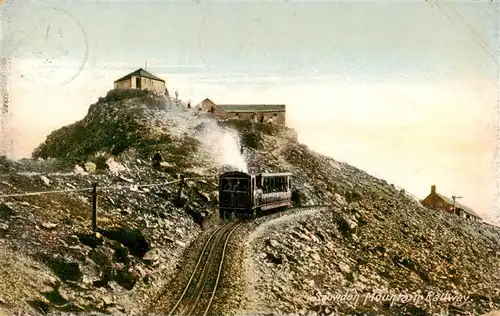 AK / Ansichtskarte  Snowdon_Wales_UK Mountain Railway