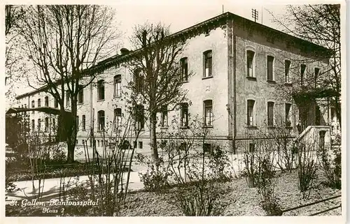 AK / Ansichtskarte  St_Gallen_SG Kantonsspital Haus 2