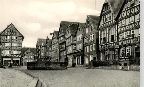 AK / Ansichtskarte 73915960 Fritzlar Marktplatz