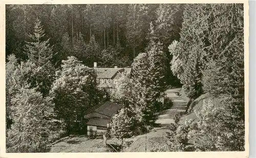 AK / Ansichtskarte  Hohegeiss_Harz Hotel Wolfsbachmuehle