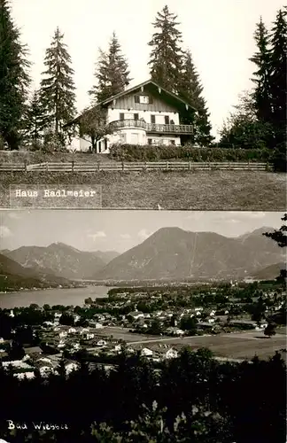 AK / Ansichtskarte  Bad_Wiessee_Tegernsee Haus Radlmeier Panorama