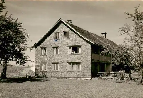 AK / Ansichtskarte  Lindenberg_Allgaeu Kindererholungsheim Haus Bieler