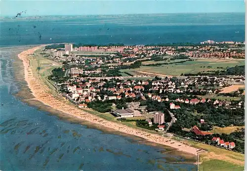 AK / Ansichtskarte  Cuxhaven_Nordseebad Fliegeraufnahme