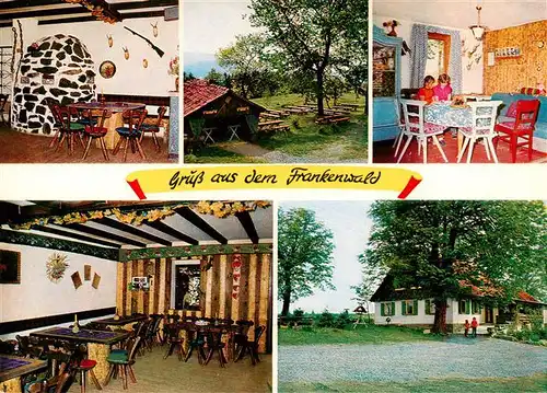 AK / Ansichtskarte 73916009 Rosslach Gasthaus zum Haeusle Gastraeume Park