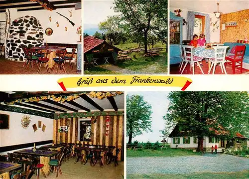 AK / Ansichtskarte  Rosslach Gasthaus zum Haeusle Gastraeume Park