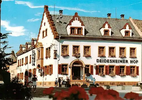 AK / Ansichtskarte  Deidesheim Hotel Deidesheimer Hof Weinstuben