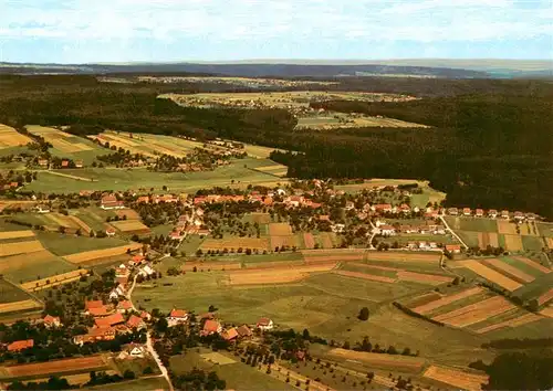 AK / Ansichtskarte  Oberkollbach Fliegeraufnahme mit Gasthaus Pension Zum Adler