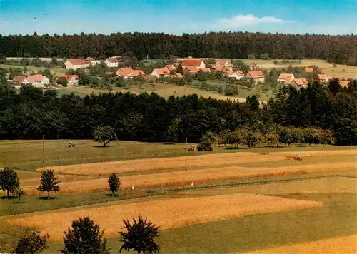 AK / Ansichtskarte  Oberlengenhardt_Schoemberg Gasthof Pension Ochsen Fliegeraufnahme