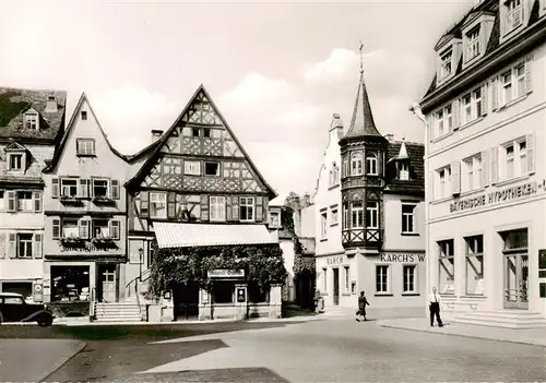 AK / Ansichtskarte  Bad_Kissingen Am Marktplatz