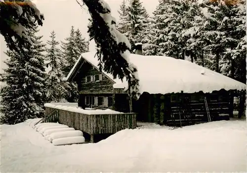 AK / Ansichtskarte  Urnaesch_AR Skihaus Osteregg