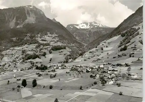 AK / Ansichtskarte  Engi_GL mit Gufel und Buetzistock Fliegeraufnahme