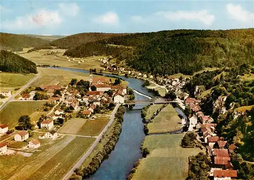 AK / Ansichtskarte  Pielenhofen Naabtal Fliegeraufnahme