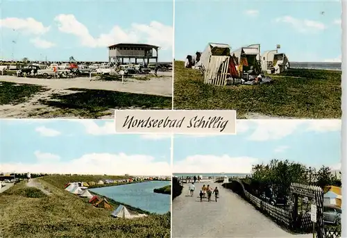 AK / Ansichtskarte  Schillig_Horumersiel_Nordseebad Teilansichten