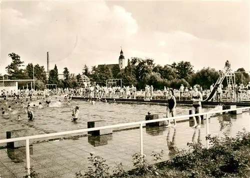 AK / Ansichtskarte  Zwenkau Waldbad