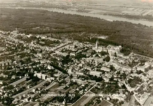 AK / Ansichtskarte  Klosterneuburg Fliegeraufnahme