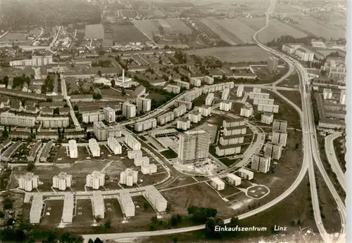 AK / Ansichtskarte  Linz_Donau_AT Einkaufszentrum Fliegeraufnahme