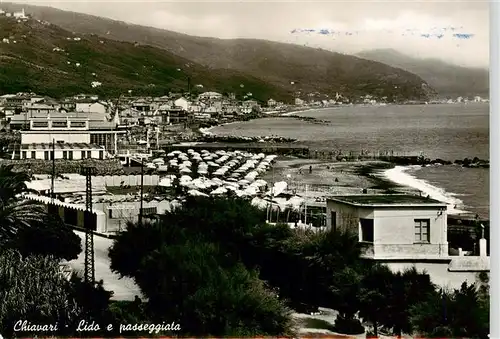 AK / Ansichtskarte  Chiavari_Genova_Genua_Liguria_IT Lido e passeggiata