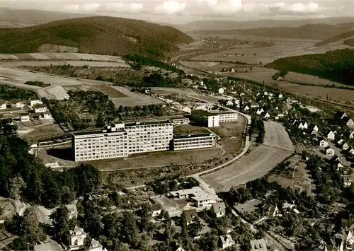 AK / Ansichtskarte  Bad_Hersfeld Kreiskrankenhaus Fliegeraufnahme